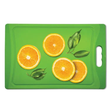 Starfrit® Antibacterial Cutting Board 14"x10", Green