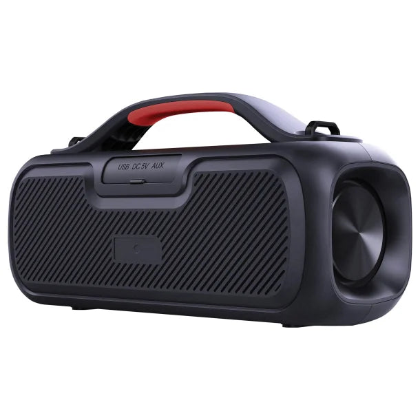 IQ Sound® Poolside Portable Bluetooth® 2.0-Channel Speaker with RGB Lights and Speakerphone, True Wireless, Black, IQ-3535RGB