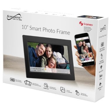 Supersonic® 10-In. Touch Screen LCD Smart Digital Photo Frame