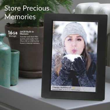 Supersonic® 10-In. Touch Screen LCD Smart Digital Photo Frame