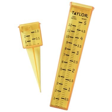 Taylor® Precision Products 2-in-1 Rain and Sprinkler Gauge