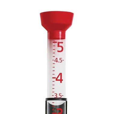 Taylor® Precision Products Jumbo Jr. 5-In. Capacity Easy-to-View Rain Gauge