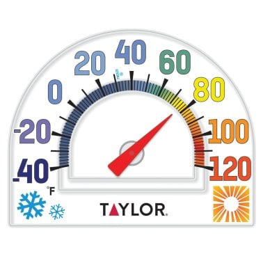 Taylor® Precision Products Four-Season Static Cling Thermometer