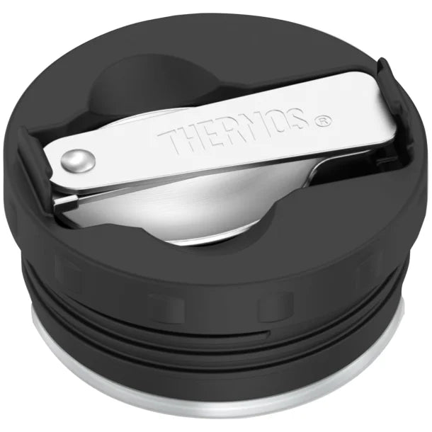 Thermos® Stainless King™ Vacuum-Insulated 16-Oz. Food Jar with Folding Spoon (Stainless Steel)