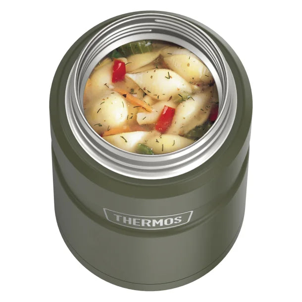 Thermos® 24-Ounce Stainless King™ Vacuum-Insulated Food Jar (Army Green)