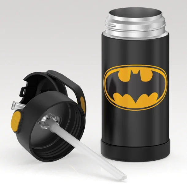 Thermos® 12-Ounce FUNtainer® Vacuum-Insulated Stainless Steel Bottle (Batman)