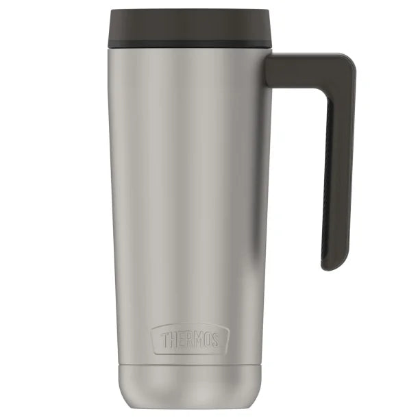 Thermos® Alta™ Series Stainless Steel Vacuum-Insulated 18-Oz. Travel Mug (Matte Steel)