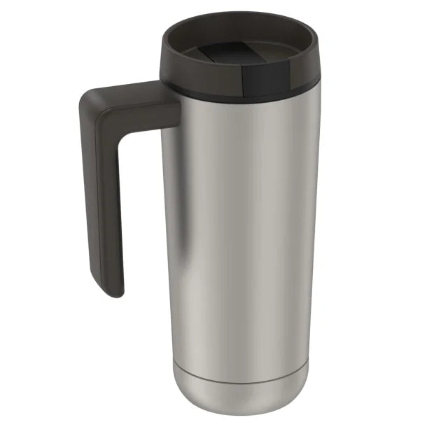 Thermos® Alta™ Series Stainless Steel Vacuum-Insulated 18-Oz. Travel Mug (Matte Steel)