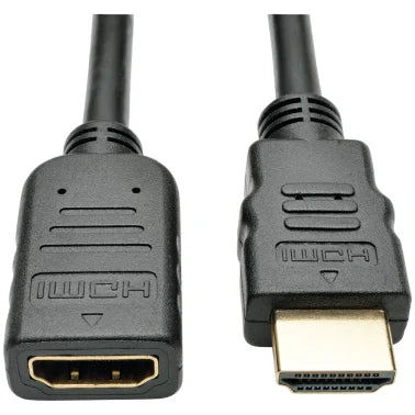 Tripp Lite® by Eaton® 4K at 30 Hz HDMI® Male/Female High-Speed Extension Cable with Ethernet, 6 Ft., Black, P569-006-MF