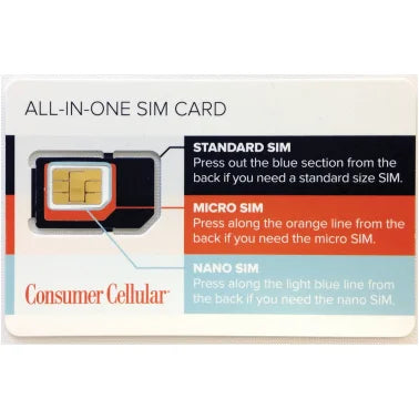 Consumer Cellular® All-in-One SIM