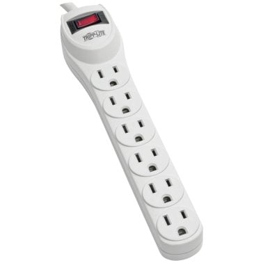 Tripp Lite® by Eaton® Protect It!® 180-Joules Home Computer Surge Protector, 6 Outlets, 2-Ft. Cord, TLP602