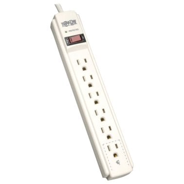 Tripp Lite® by Eaton® Protect It!® 790-Joules Surge Protector, 6 Outlets, 4-Ft. Cord, TLP604