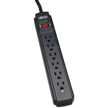 Tripp Lite® by Eaton® Protect It!® 790-Joules Surge Protector, 6 Outlets, 6-Ft. Cord, TLP606B