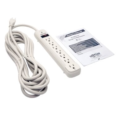 Tripp Lite® by Eaton® Protect It!® 1,080-Joules Surge Protector, 7 Outlets, 25-Ft. Cord, TLP725