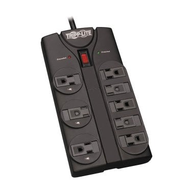 Tripp Lite® by Eaton® Protect It!® 1,440-Joules Surge Protector, 8 Outlets, 8-Ft. Cord, TLP808B