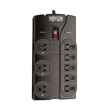 Tripp Lite® by Eaton® Protect It!® 1,440-Joules Surge Protector, 8 Outlets, 8-Ft. Cord, TLP808B