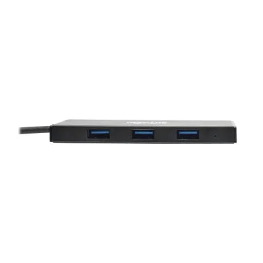 Tripp Lite® by Eaton® Portable USB 3.0 SuperSpeed 5-Gbps Mini Hub, 4 Ports, Ultra-Slim, U360-004-SLIM