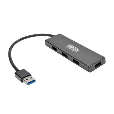 Tripp Lite® by Eaton® Portable USB 3.0 SuperSpeed 5-Gbps Mini Hub, 4 Ports, Ultra-Slim, U360-004-SLIM