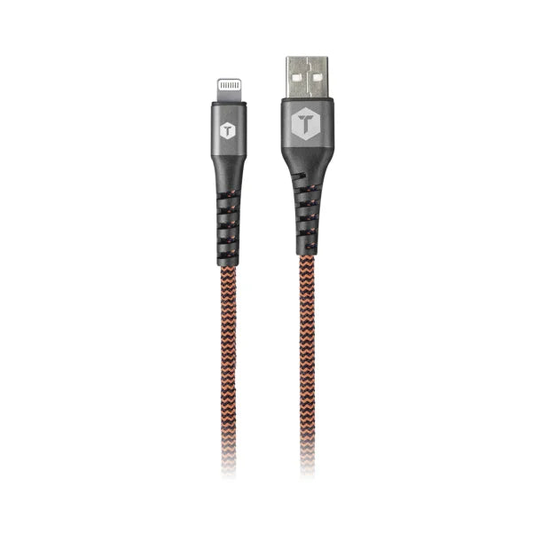 ToughTested® Charge and Sync Braided USB Type-A to Lightning® Cable, 6 Ft.