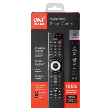 One For All® Smart Control 8 Universal Remote