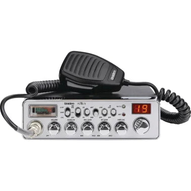 Uniden® Bearcat® 40-Channel CB Radio with SWR Meter, Chrome, PC78LTX