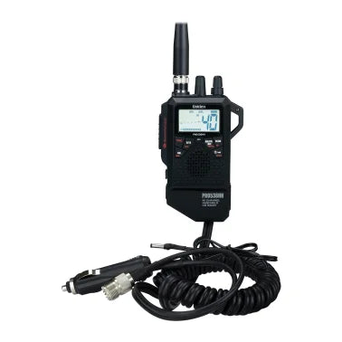 Uniden® Pro Series 40-Channel Weatherband Handheld CB Radio with Whip Antenna, Black, PRO538HHFM