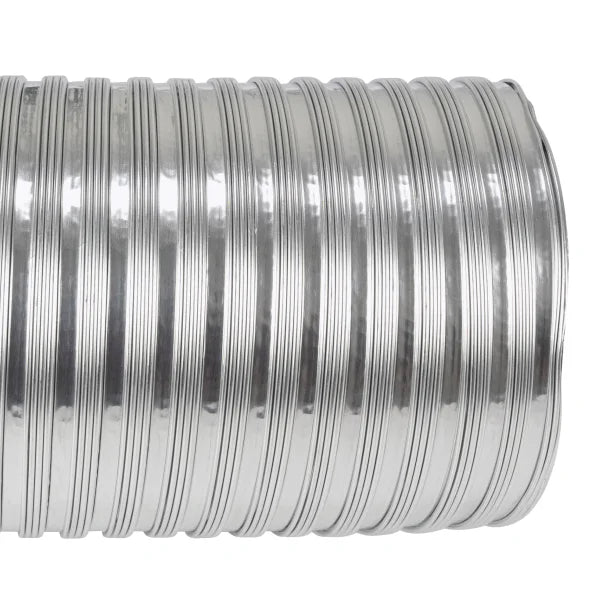 Deflecto® 8-Ft. Semi-Rigid Flexible Aluminum Duct (4 In. Diameter)