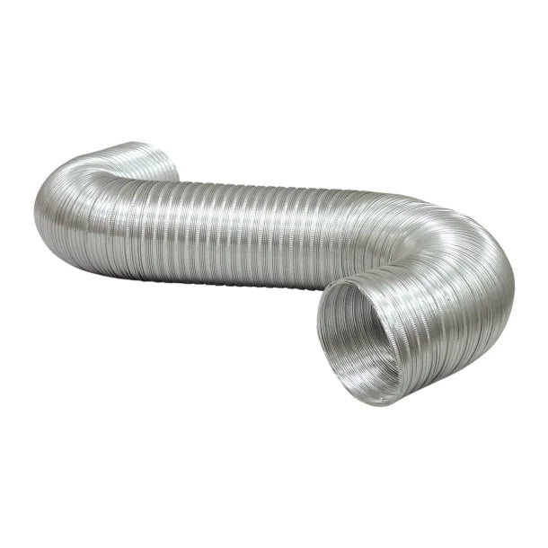 Deflecto® 8-Ft. Semi-Rigid Flexible Aluminum Duct (4 In. Diameter)