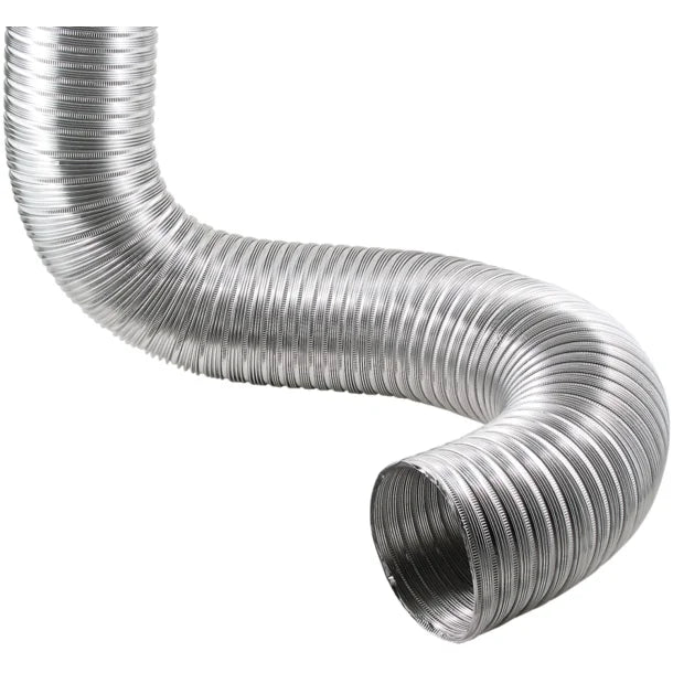 Deflecto® 8-Ft. Semi-Rigid Flexible Aluminum Duct (4 In. Diameter)