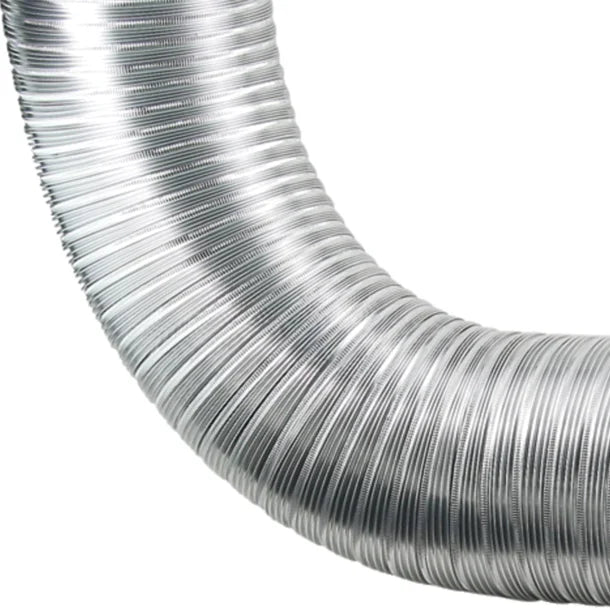 Deflecto® 8-Ft. Semi-Rigid Flexible Aluminum Duct (6 In. Diameter)