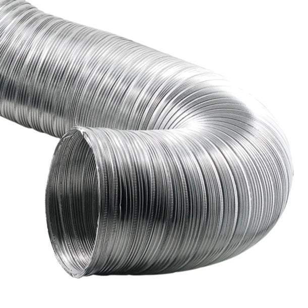 Deflecto® 8-Ft. Semi-Rigid Flexible Aluminum Duct (6 In. Diameter)