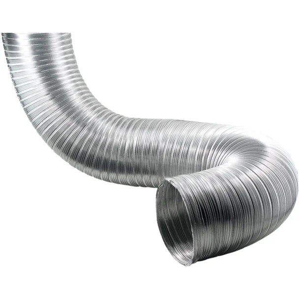 Deflecto® 8-Ft. Semi-Rigid Flexible Aluminum Duct (6 In. Diameter)