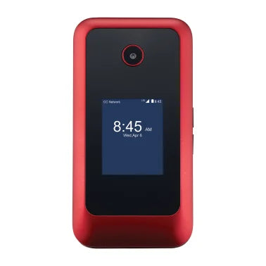 Consumer Cellular® Verve Snap® Flip Phone 8 GB 4G LTE (Red)