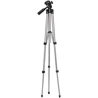 Vivitar® Professional Tripod with 3-Way Fluid Pan Head (50 In.)