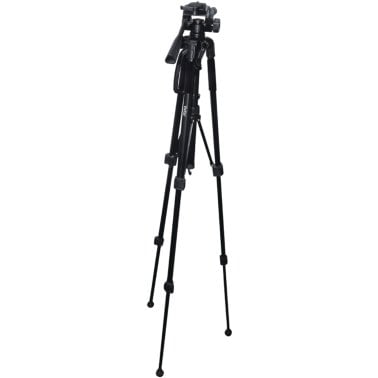 Vivitar® Professional Tripod with 3-Way Fluid Pan Head (57 In.)