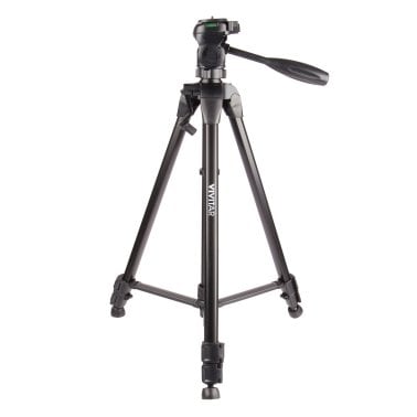 Vivitar® Professional Tripod with 3-Way Fluid Pan Head (62 In.)