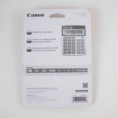 Canon® LS100TS 10-Digit Calculator