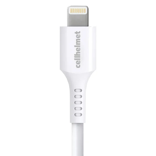 cellhelmet® Charge and Sync USB-A to Lightning® Round Cable (10 Ft.)