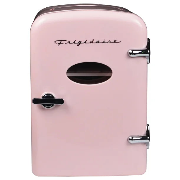 Frigidaire® 0.5-Cubic-Foot Retro Portable Mini Fridge (Pink)