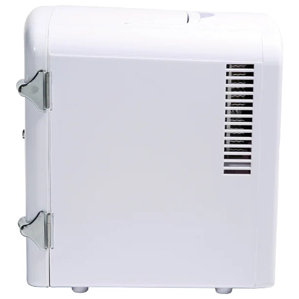 Frigidaire® 0.5-Cubic-Foot Retro Portable Mini Fridge (White)