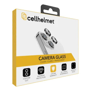 cellhelmet® Tempered Camera Glass, Individual Pieces (iPhone® 15/15 Plus)