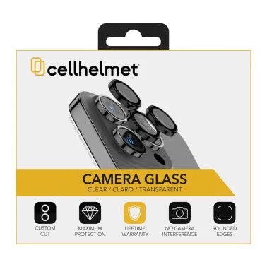 cellhelmet® Tempered Camera Glass, Individual Pieces (iPhone® 15 Pro/Pro Max)