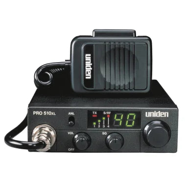 Uniden® Professional Series 40-Channel Compact CB Radio, PRO510XL