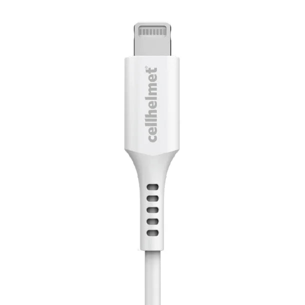 cellhelmet® Charge and Sync USB-C® to Lightning® Round Cable (10 Ft.)