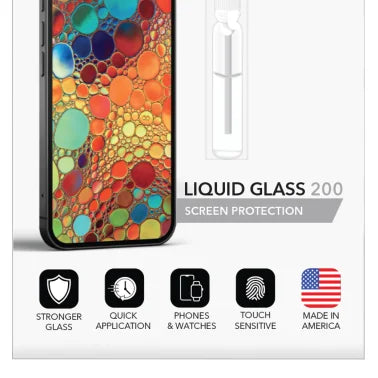 cellhelmet® Liquid Glass Screen Protector for Phones and Watches with Glass Screens ($200 Screen Repair Coverage)