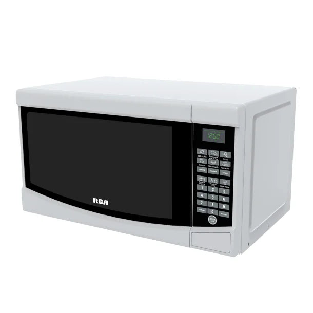 Frigidaire® 0.7-Cu. Ft. Countertop Microwave Oven with Glass Turntable, 700 Watts, White (White)