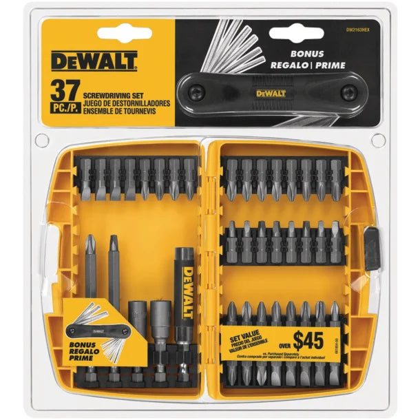 DEWALT® 37-Piece Screwdriver Bit Set