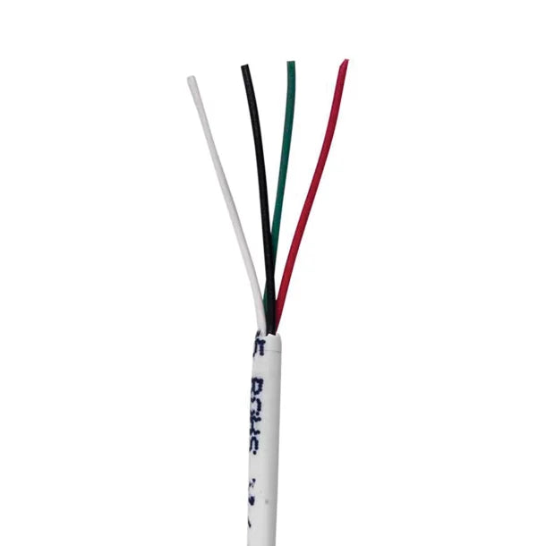 Ethereal® FastPack 22-Gauge 4-Conductor Stranded Cable, 500 Ft. (White)