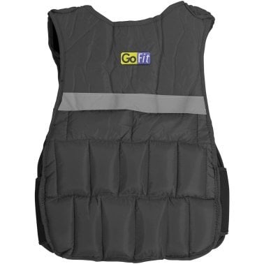 GoFit® Unisex Adjustable Weighted Vest (20 Lbs.)