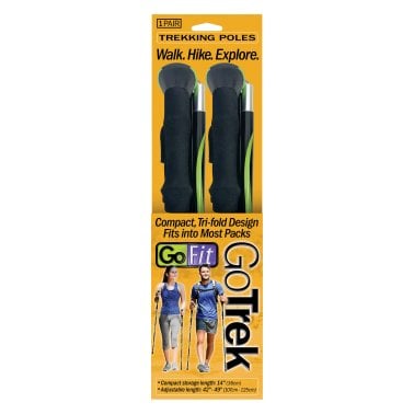 GoFit® GoTrek™ Trekking Poles, Pair